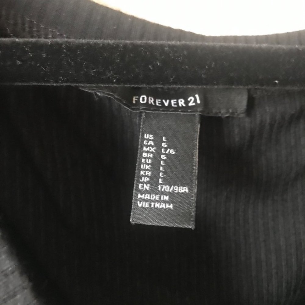 Off-the-Shoulder Ribbed Top - Picture 3 of 4